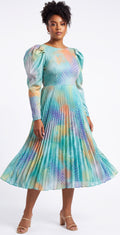 Midi skater dress