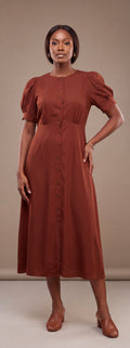 Mud midi dress