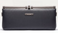 Black clutch bag