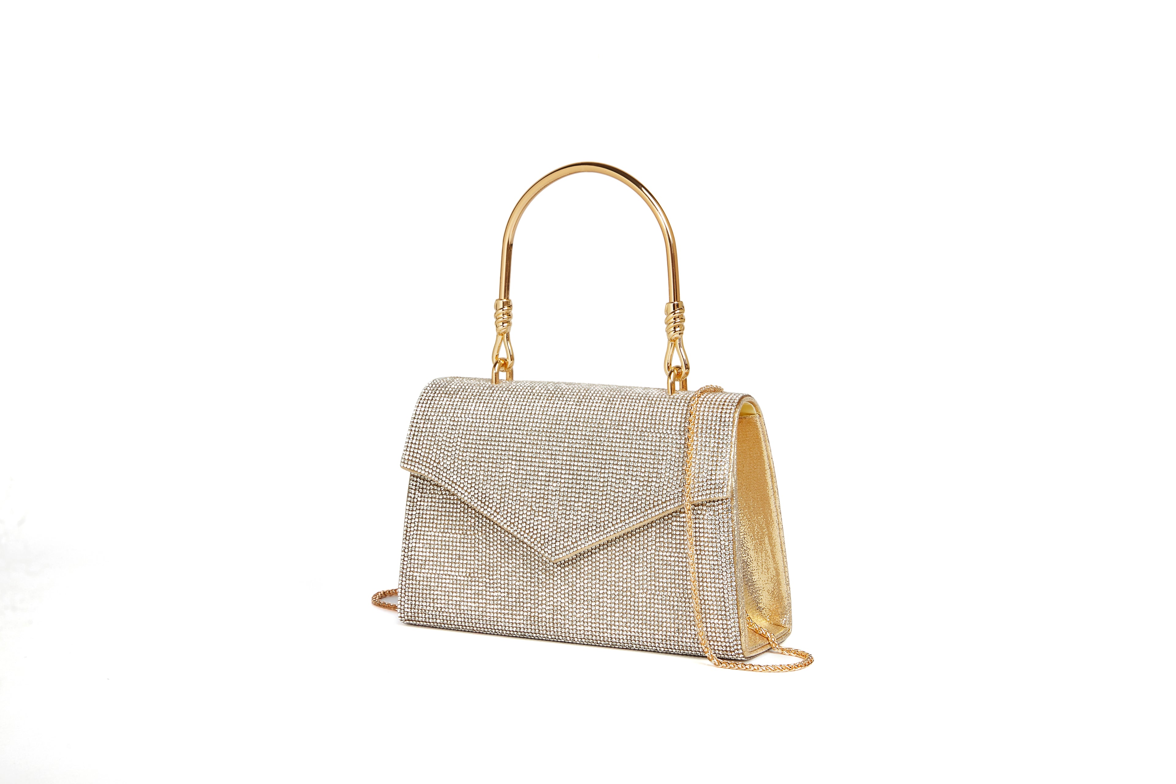 Gold clutch