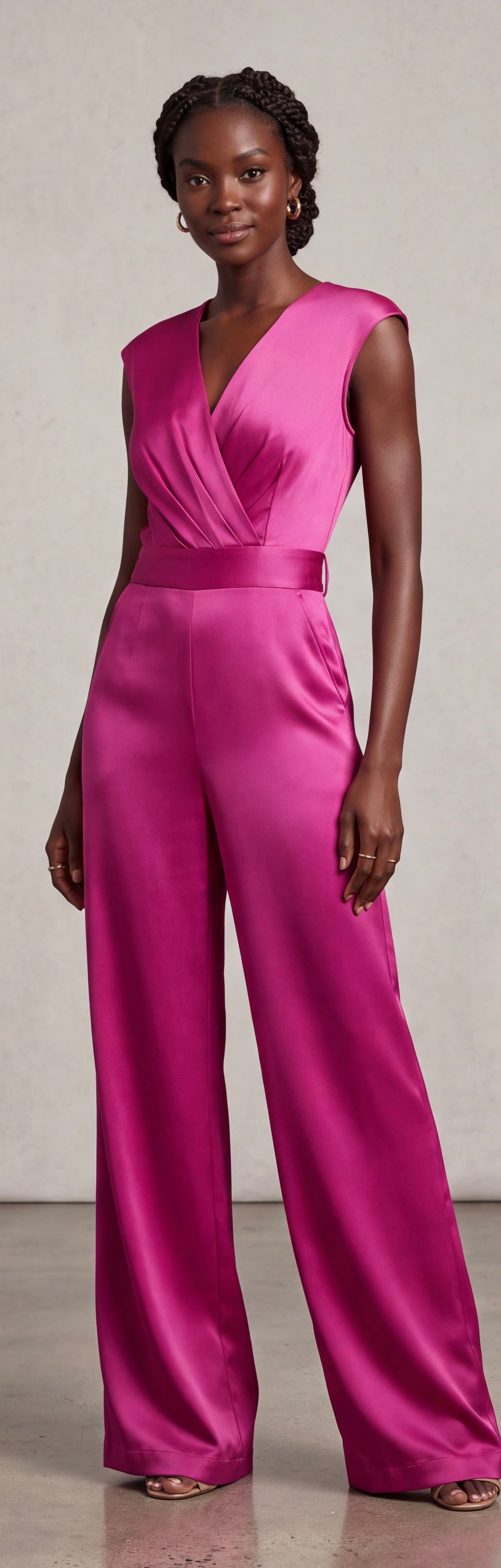 Pink jumpsuit