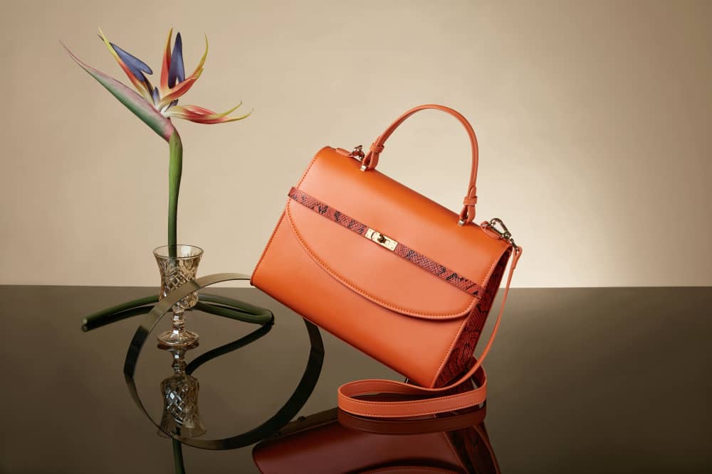 Orange medium size bag
