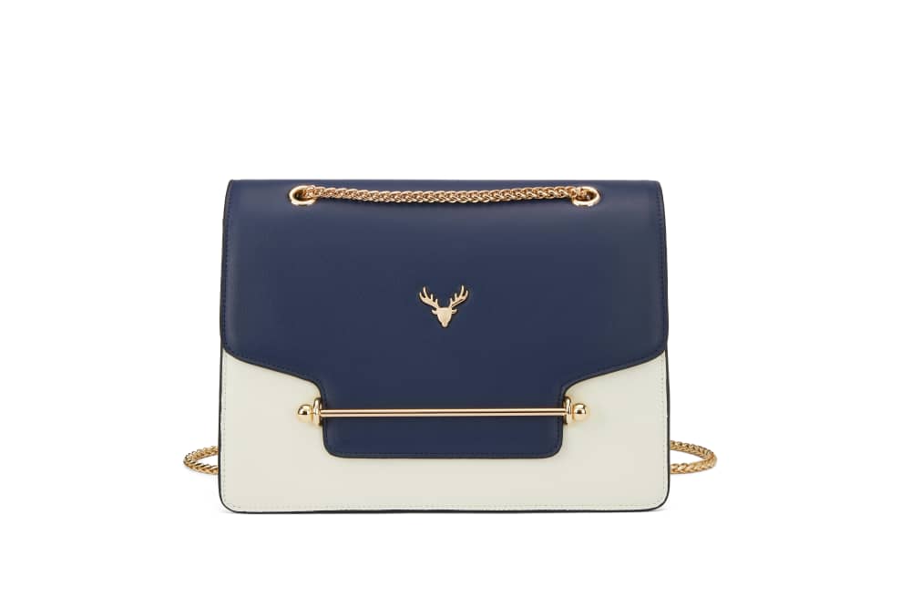 Navy medium size bag