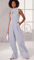 Stripped jumpsuit