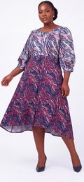 Print dress