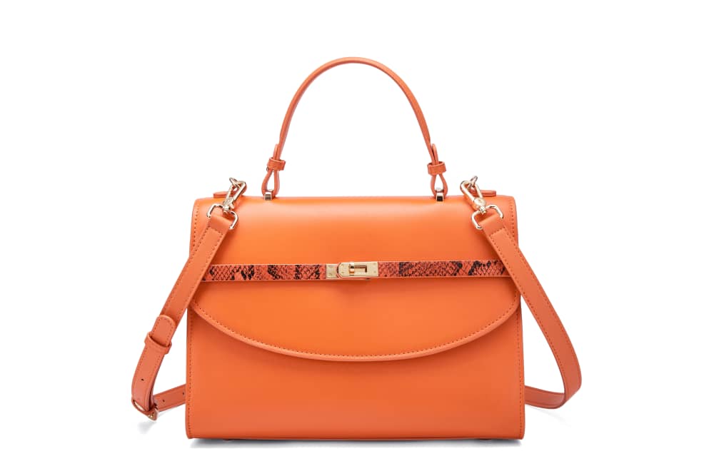 Orange medium size bag