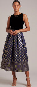 Midi skirt dress