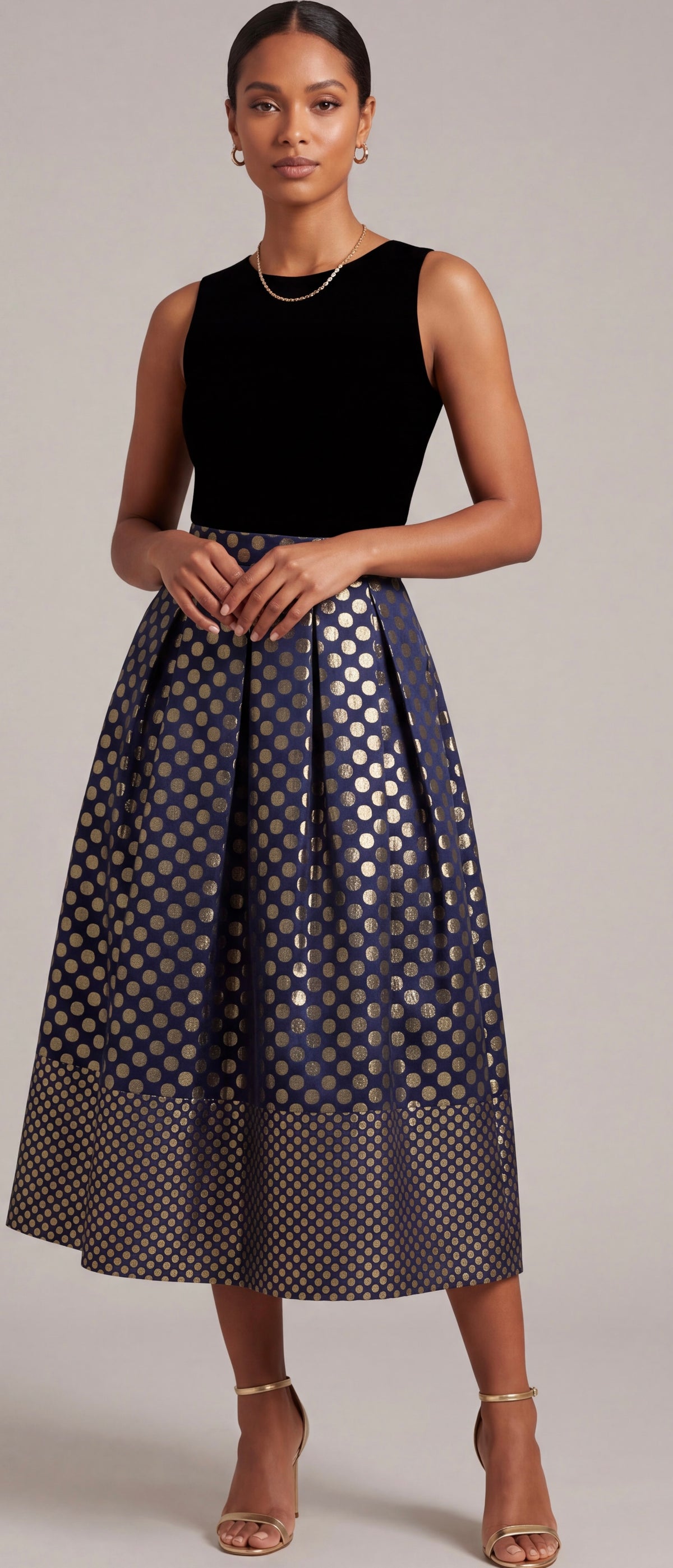 Midi skirt dress