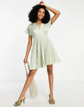 Sage dress