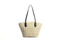 Blck basket medium size bag