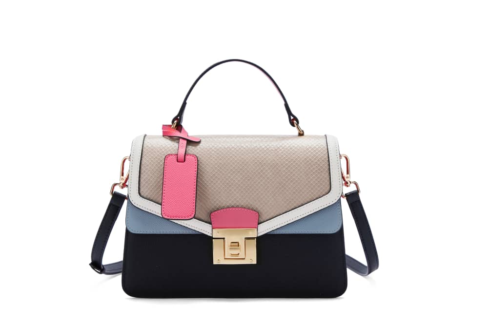 Multi black crossbody bag