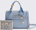 Blue office bag