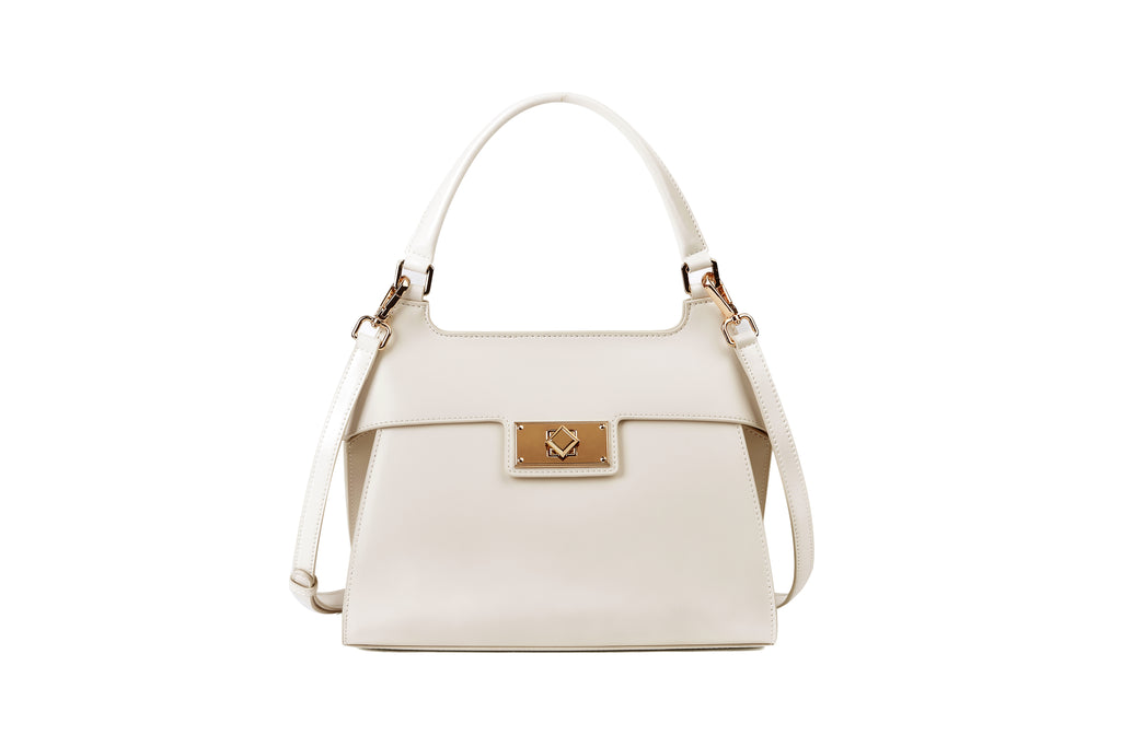 Nude crossbody bag