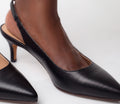 Black court heels