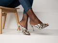 Silver heels
