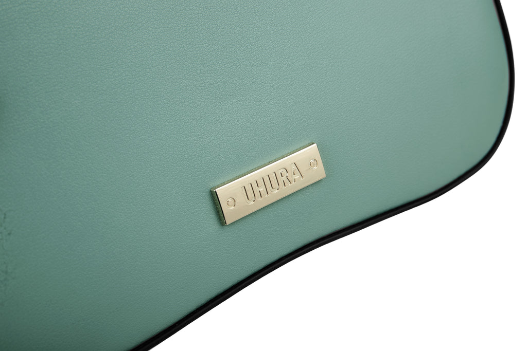 Mint green cross body bag