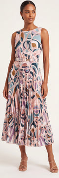 Skater midi dress