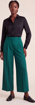 Green quarter dress