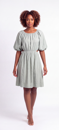 Mint cut out dress