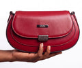 Red crossbody bag
