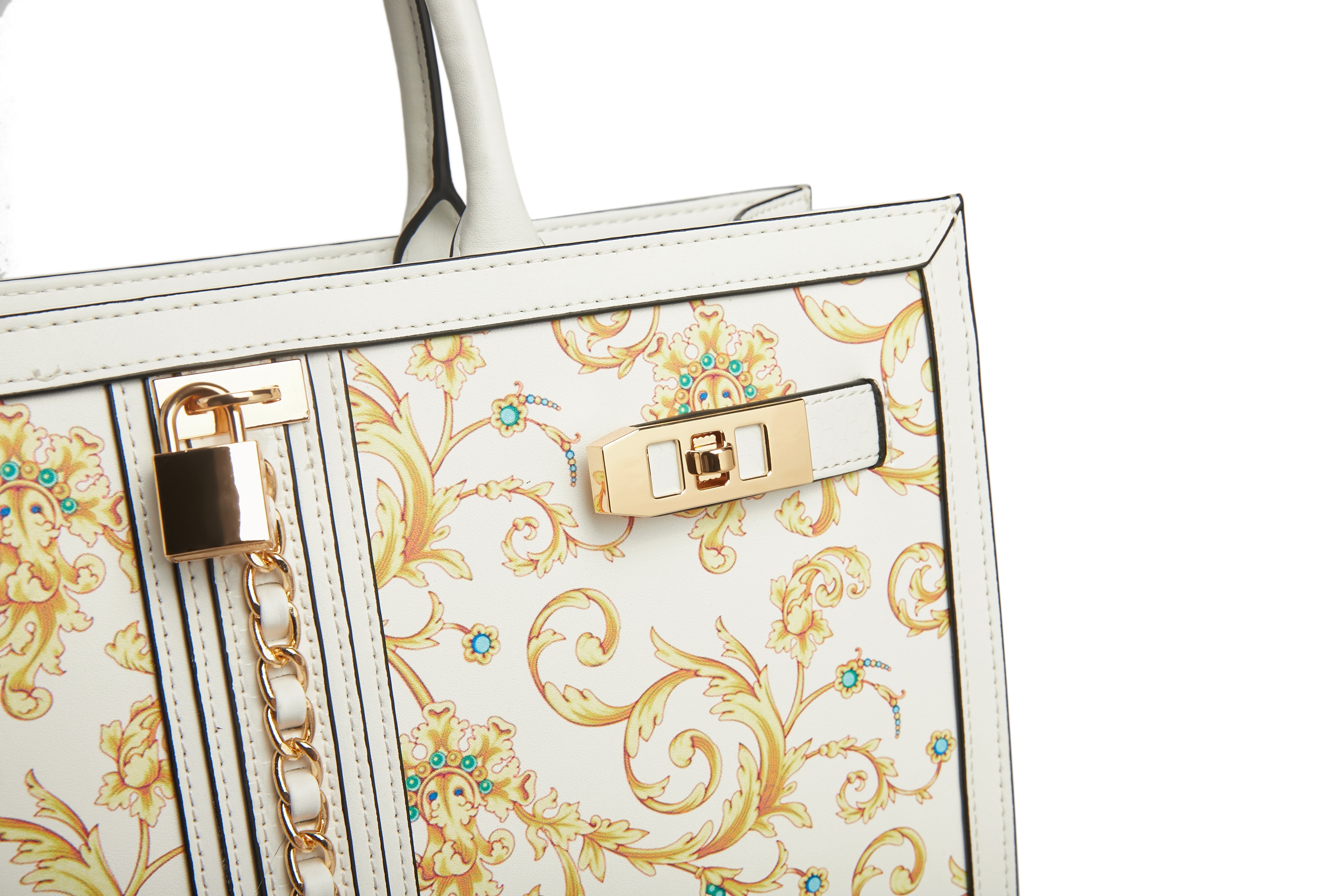 Large print box bag