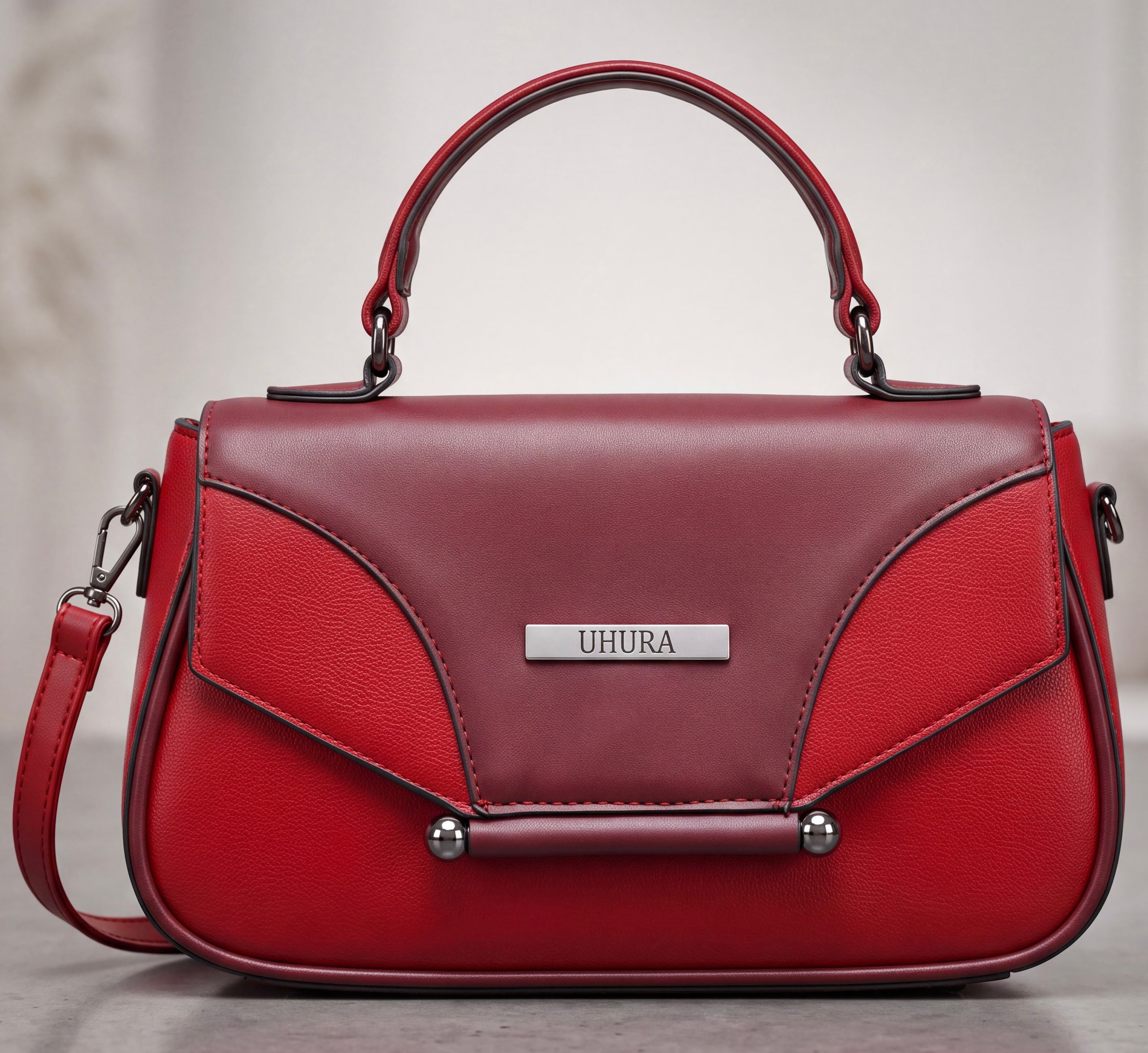 Red office bag