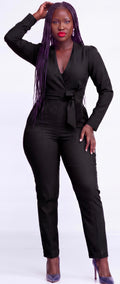 Black jumpsuit