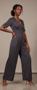 Polka dot jumpsuit