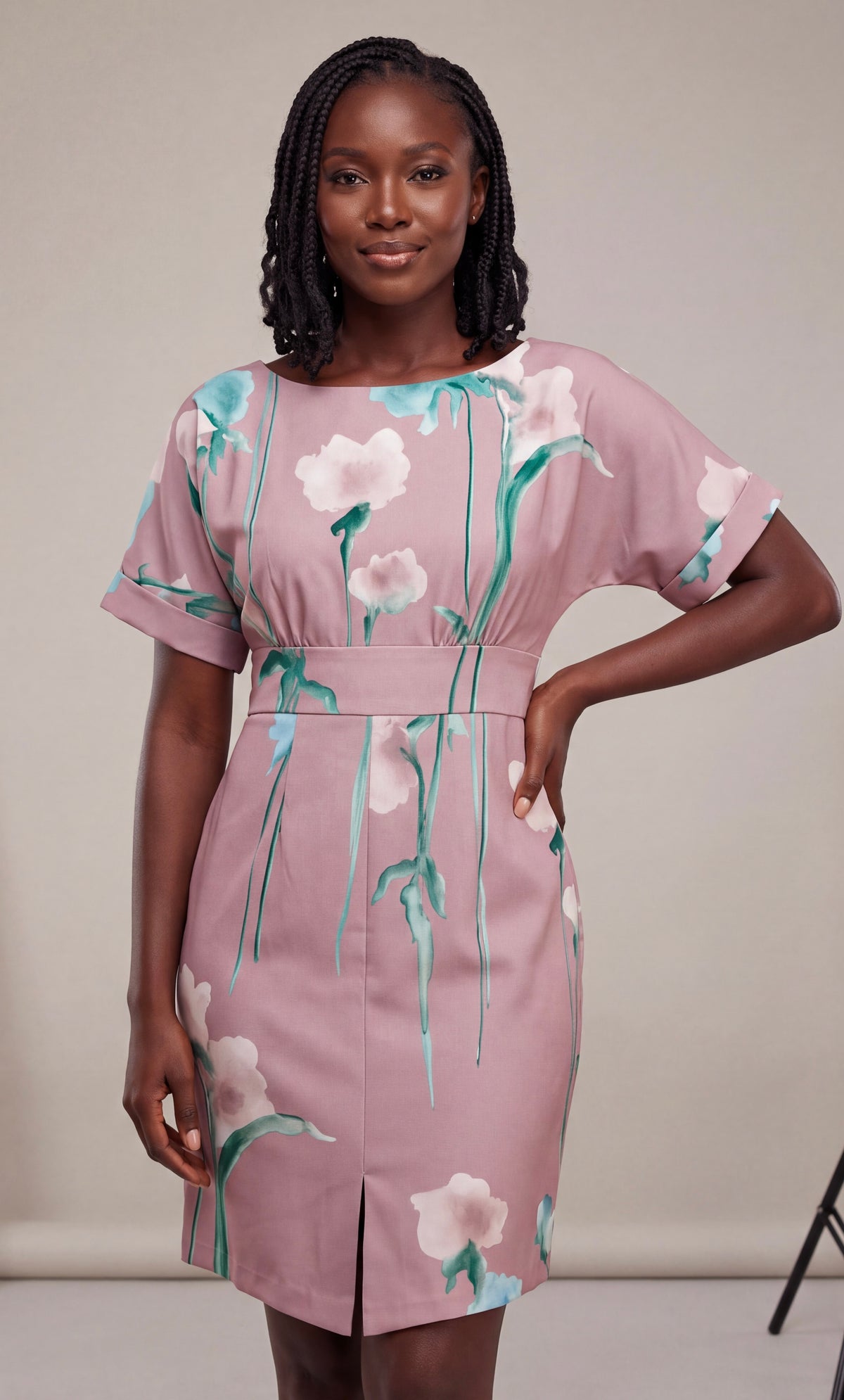 Print dress