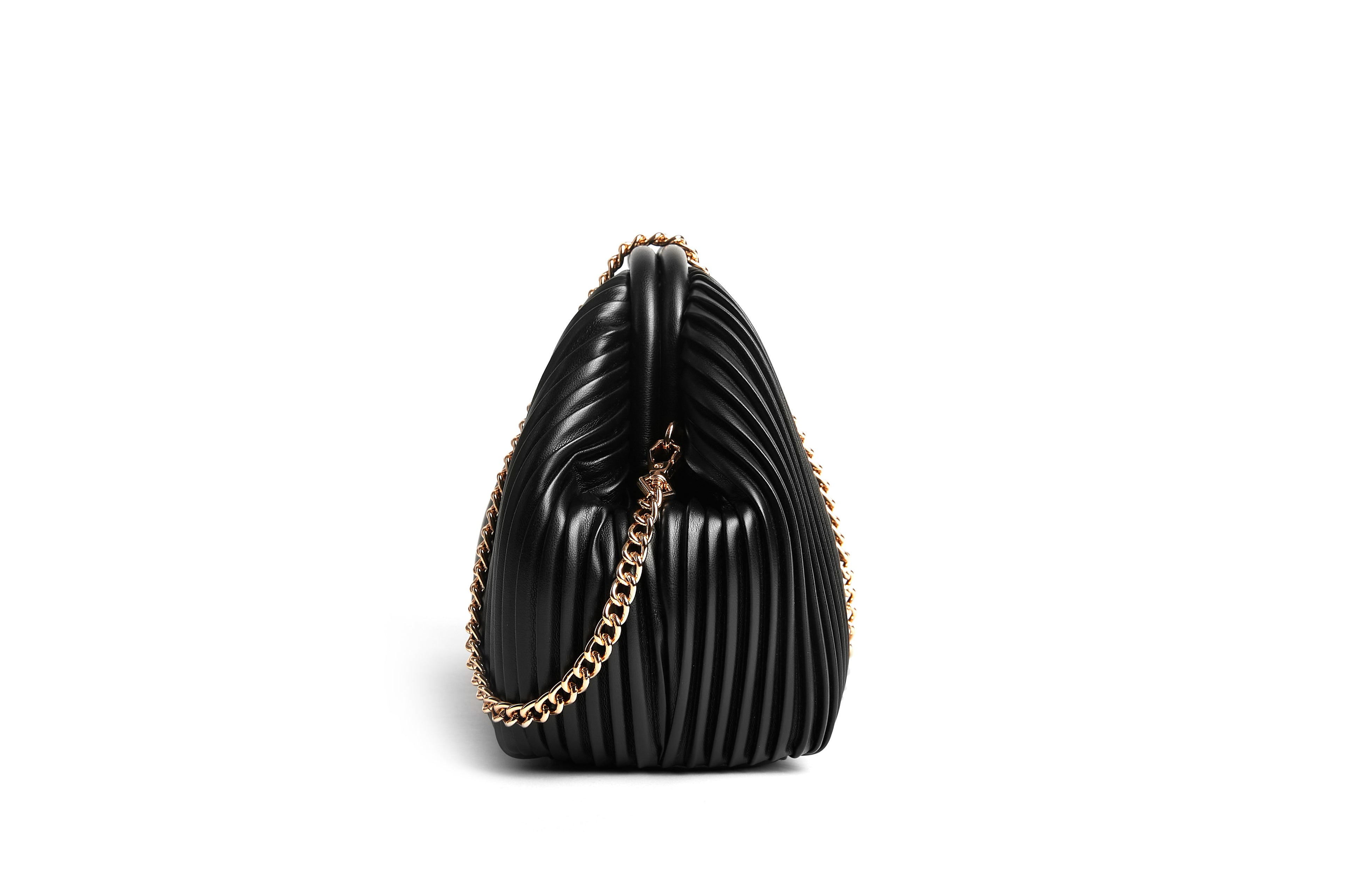 Black clutch large size bag