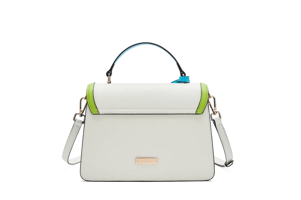 Multi colored crossbody bag