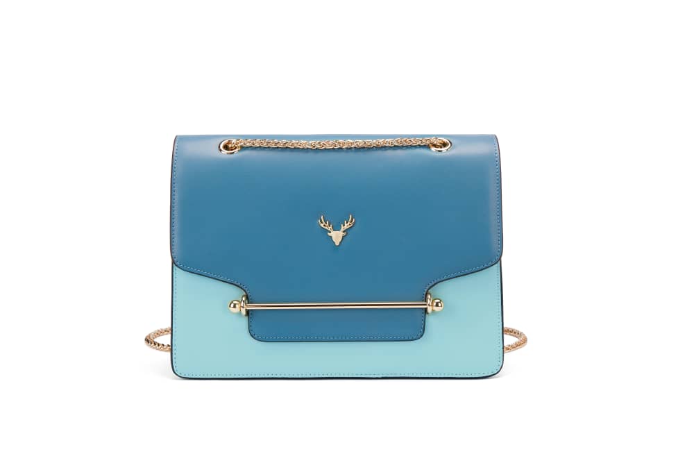Aqua medium size bag