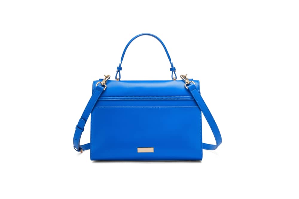 Blue medium size office bag