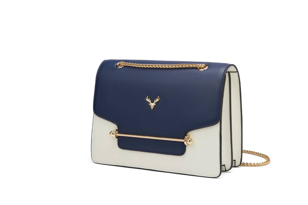 Navy medium size bag