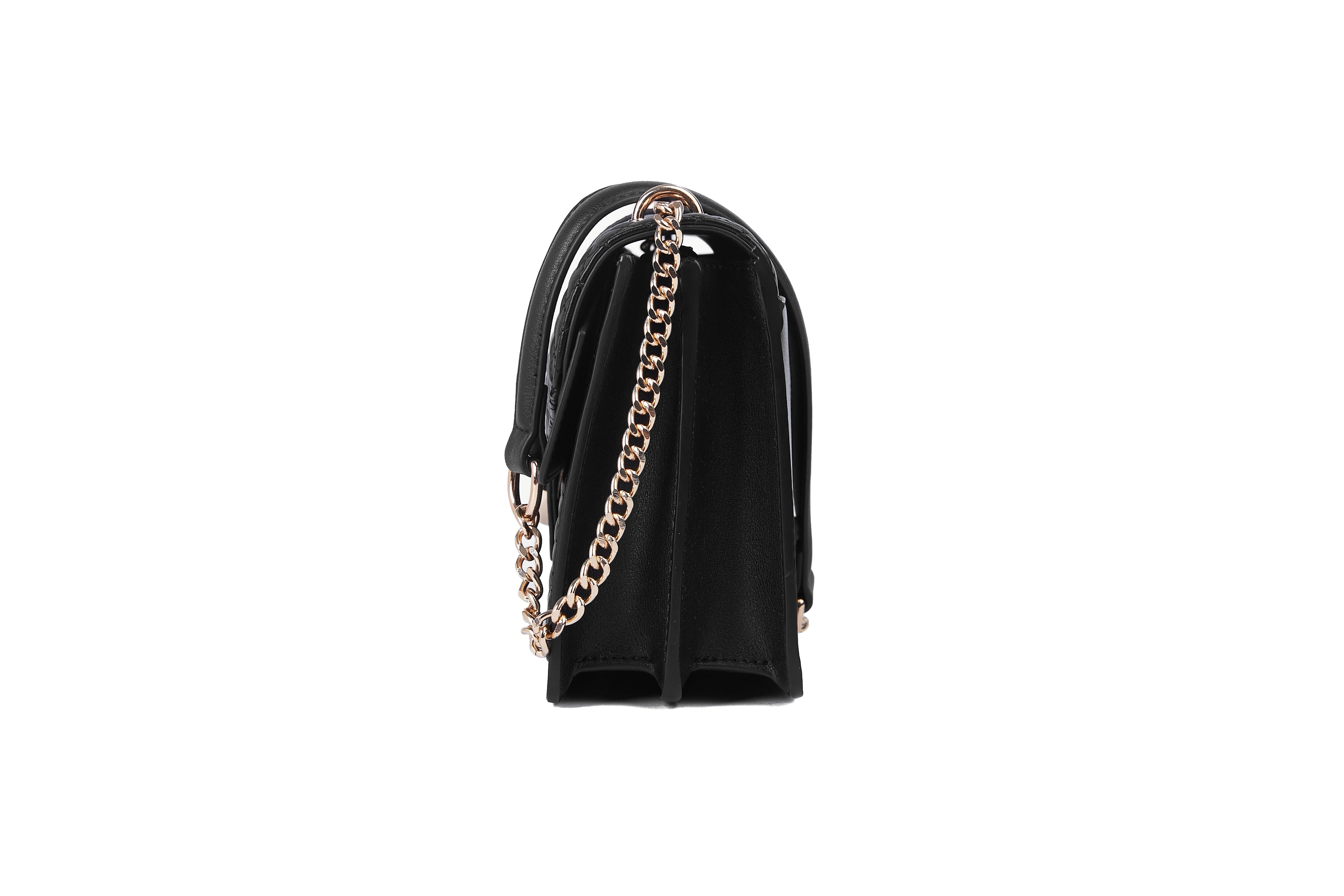 Black buckle bag