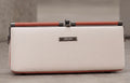 White clutch bag