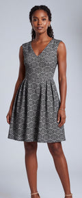 Mono skater dress