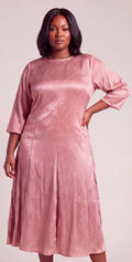 Midi blush dress