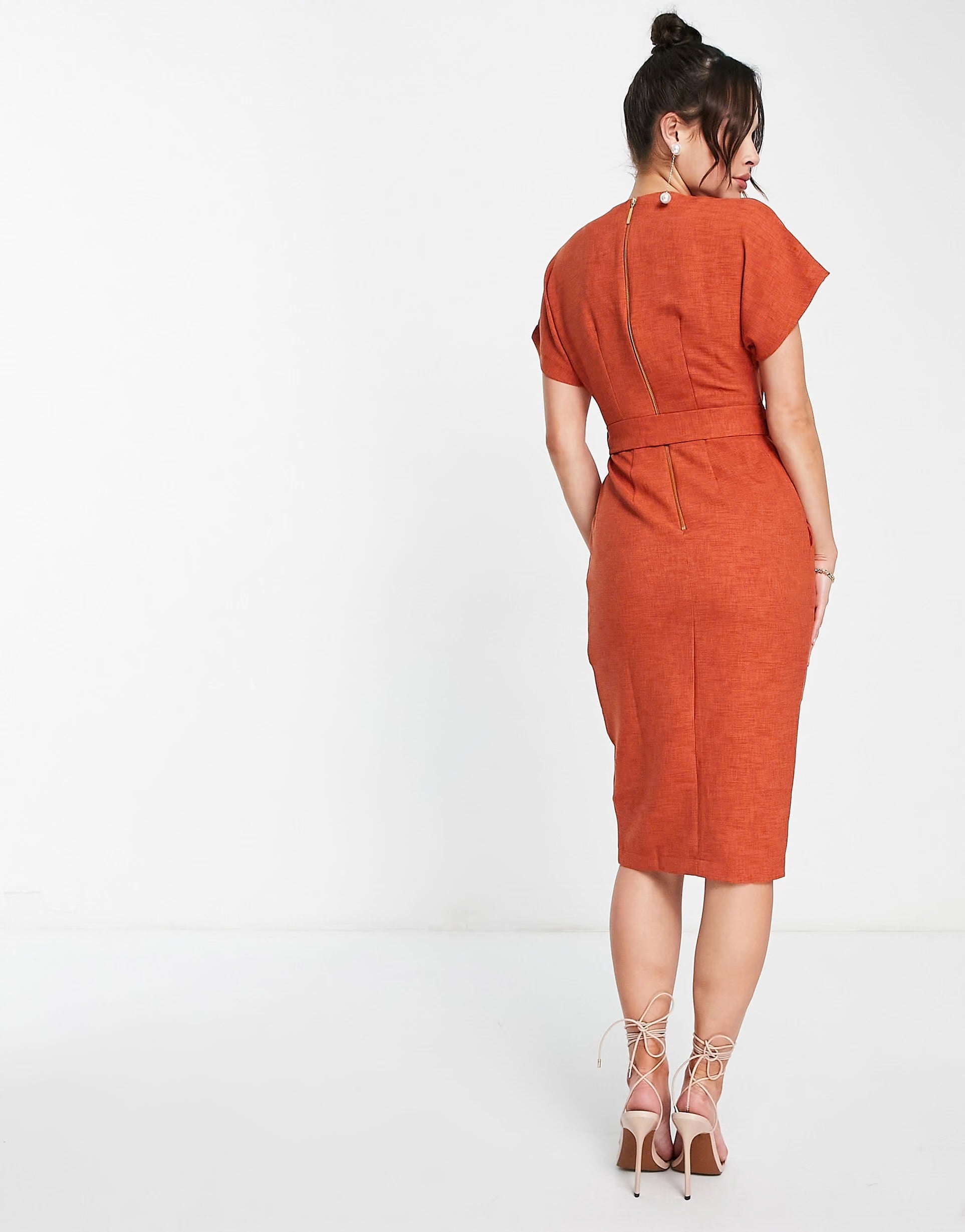 Mud wrap dress
