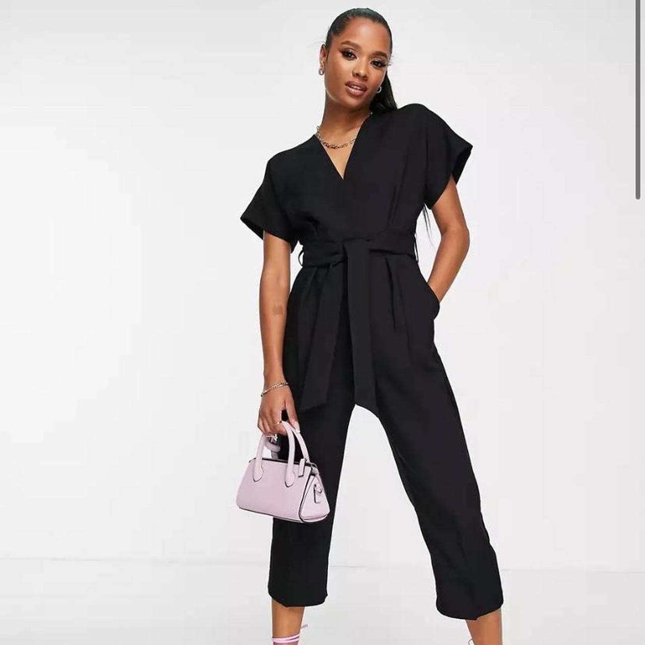 Kimono black jumpsuit