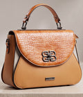 Tan office bag