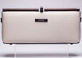 White clutch bag