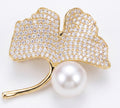 Gold brooch