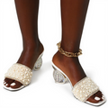 Pearl ball heels
