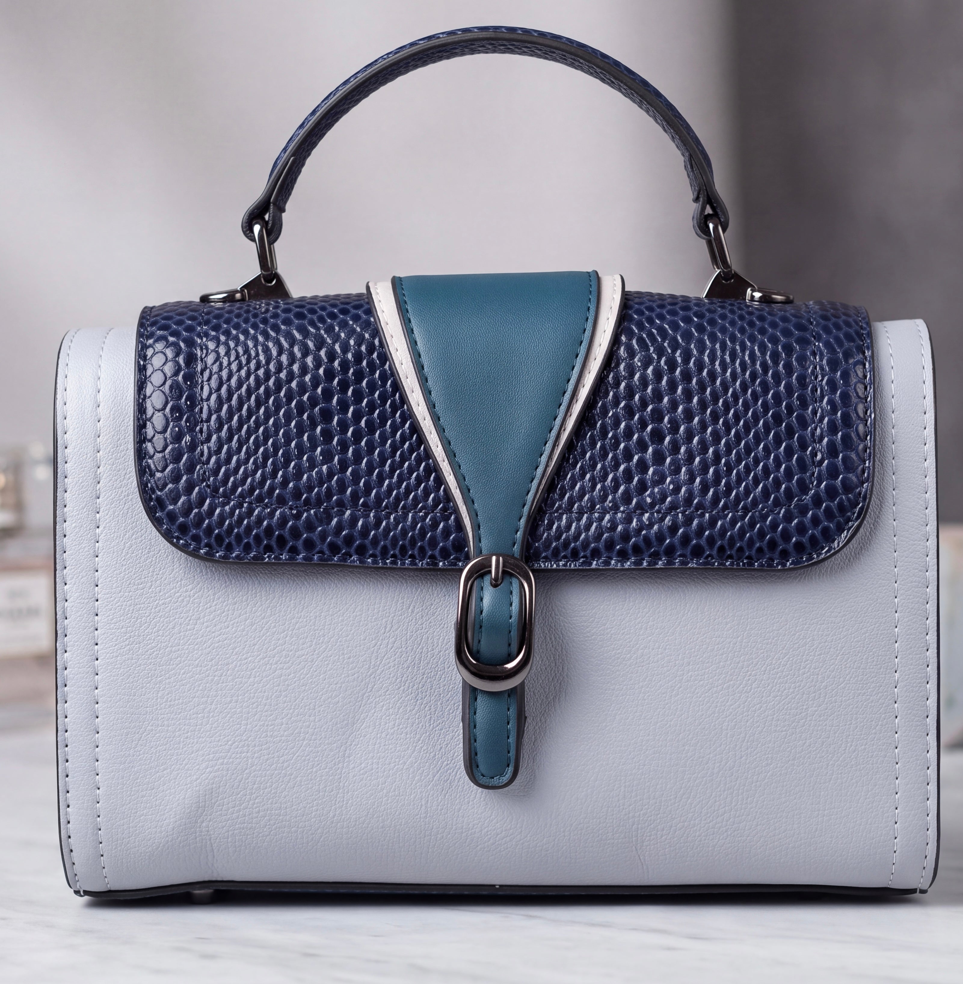 Blue office bag
