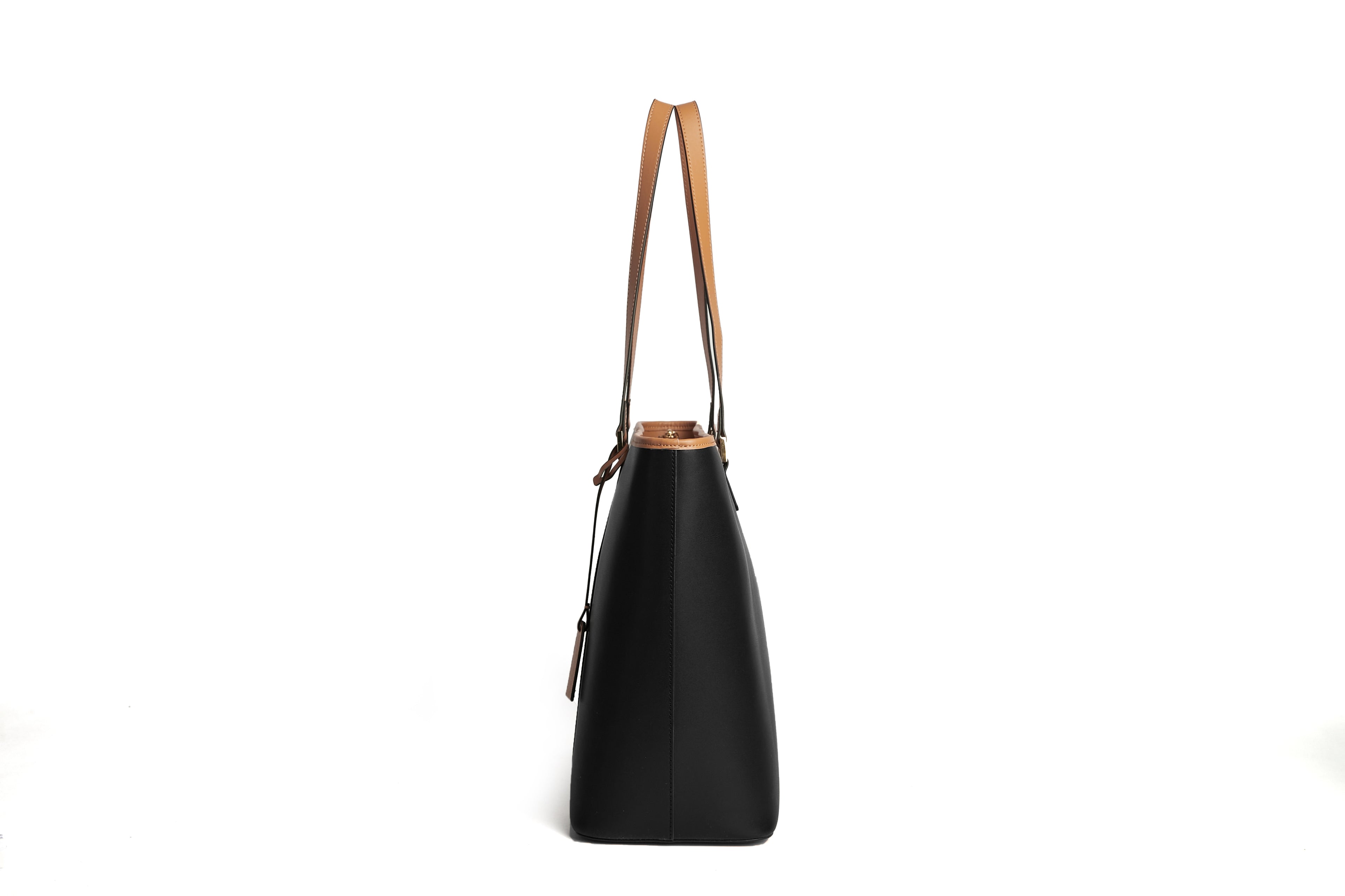 Black large tote bag