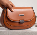 Tan crossbody bag