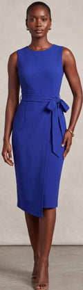Midi blue dress