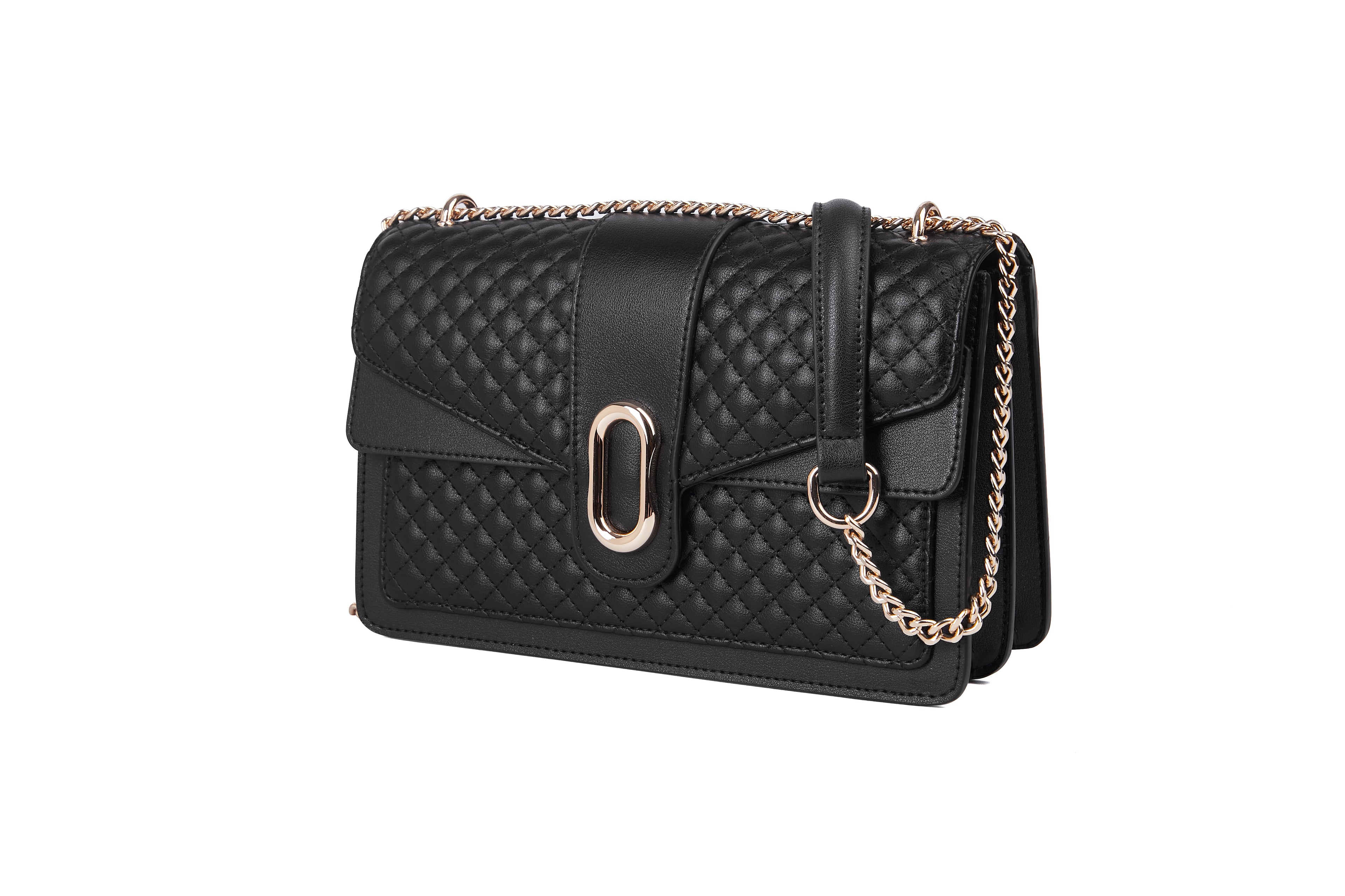 Black buckle bag