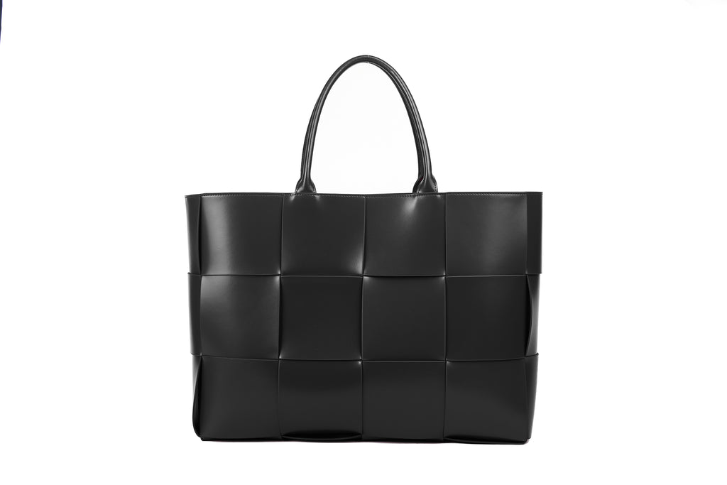 Black extra large tote bag